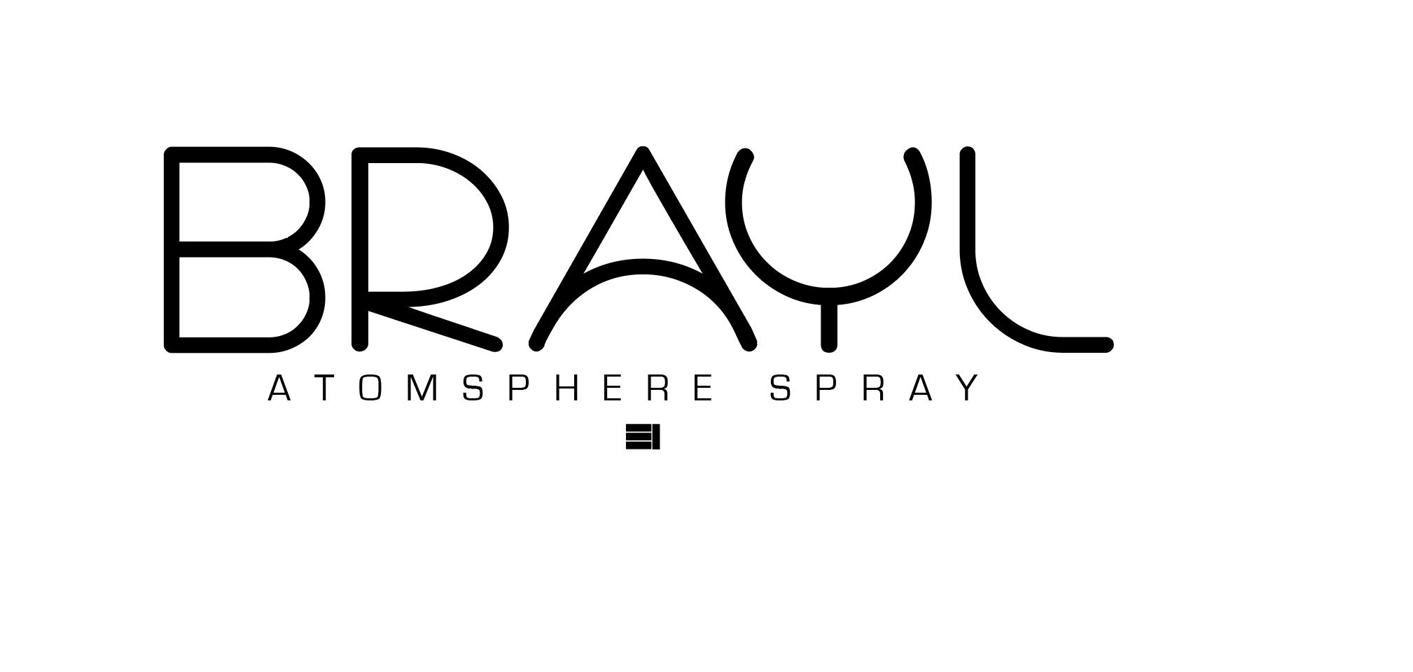 Approved BRAYL Atmosphere Spray wordmark and signature mark