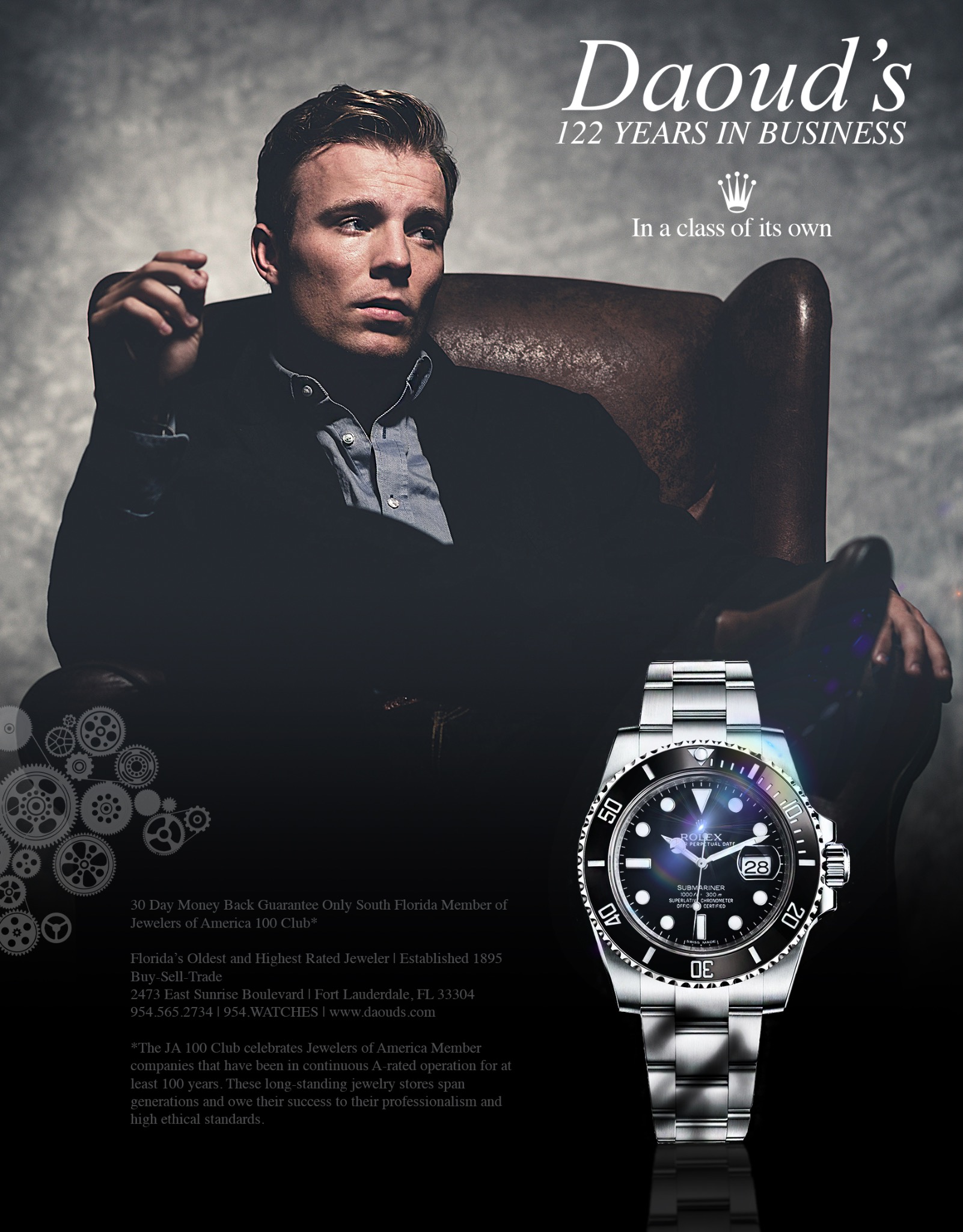 Original Daoud’s Jewelers magazine advertisement