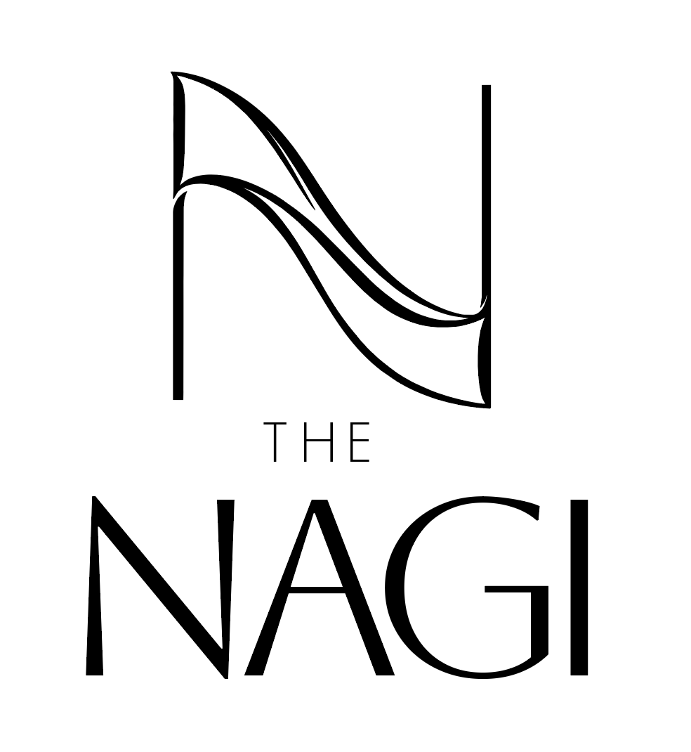 The Nagi supplied identity: flowing N symbol above THE NAGI wordmark